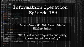 LIVE REPLAY: IO Episode 189 - Building Community For Self-Reliance 10/9/23