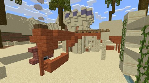 How to Build a Desert Fisherman's House in Minecraft