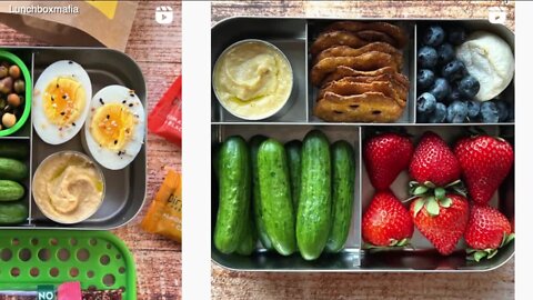 Lunchboxmafia showcases mom's talent for arty school lunches