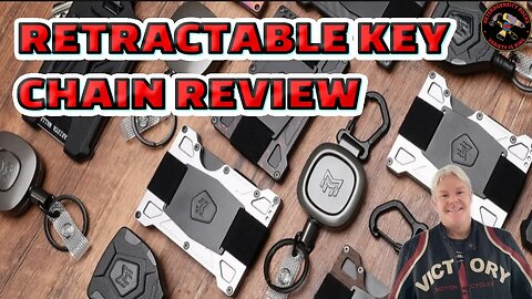 Retractable key chain. Keychains and badge holders and much more. #mngarista #review