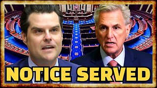 GOP Mutiny BACK ON as Matt Gaetz BLASTS Kevin McCarthy