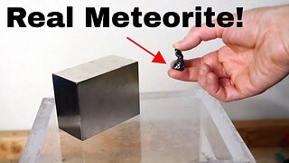 Using a Giant Neodymium Magnet To Find Real Meteorites!