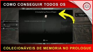 Thymesia, Como conseguir todos os colecionáveis de memoria no Prologue | super dica