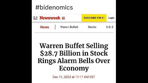 Warren Buffet: “The cyber threat… we’ve just started”🤮🤮🤮