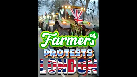 London Protests: Farmers Protest Over Food Prices