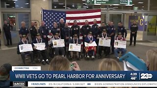 World War II veterans travel to Hawaii to remember Pearl Harbor