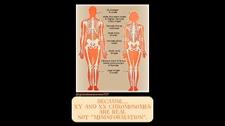 because... XY and XX chromosomes are real not "misinformation".