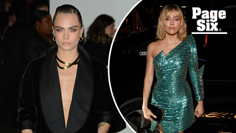 Cara Delevingne and Sienna Miller spotted kissing at Temple Bar in NYC