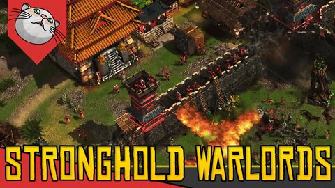 CONSTRUÇÂO e GUERRA Entre CASTELOS Orientais! - Stronghold Warlords [Gameplay Português PT-BR]