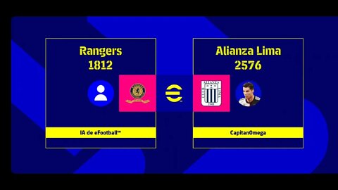 EFOOTBALL: RANGERS vs ALIANZA LIMA | Entretenimiento Digital 3.0