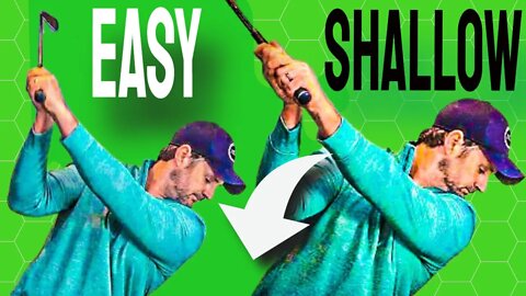 How To Shallow The Club EASILY and NATURALLY For More Power And Consistency