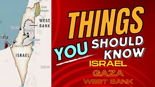 A brief rundown on Israel and Palestine. Quick history.