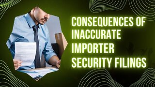 Ensuring Accuracy: Mitigating Risks in Importer Security Filings