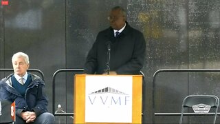 LIVE: Defense Sec. Lloyd Austin, VA Sec. Denis McDonough Participating in Veterans Day Ceremony...