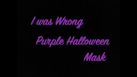 I was wrong about this Purple Halloween Mask Event RS3