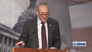 Sen Schumer Takes A Victory Lap Over $1.7 Trillion Schumer/McConnell Spending Bill