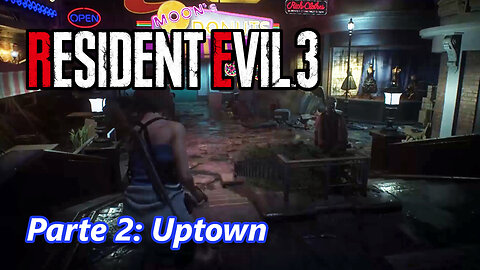 Resident Evil 3 Remake (PC) - Parte 2 - Uptown - Roupa Clássica da Jill RE3