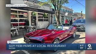 Guy Fieri films 'Diners, Drive-Ins and Dives' in Cincinnati area