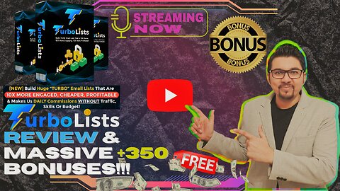 TurboLists Review⚡📲💻Build Huge Email Lists That Is 10X More Engaging💻📲⚡Get FREE +350 Bonuses💲💰💸