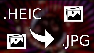 How To Transform .HEIC Image Format into .JPG | Windows 11