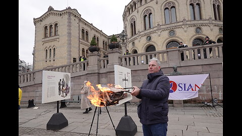 Quranburning March 9, 2024 Norwegian parliament Edwin Wagensveld