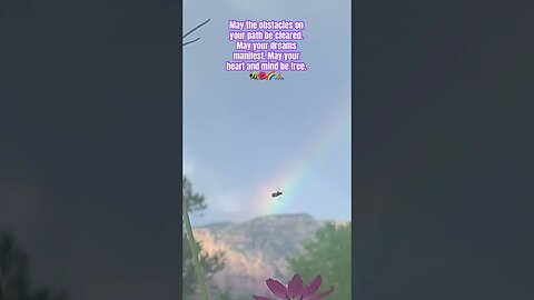 A moments beauty #sedona #rainbowblessings #sedonaangel #elizabethlighttarot 🪽