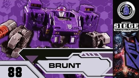 Transformers: Siege BRUNT [Deluxe, 2019] | Kit Reviews #88