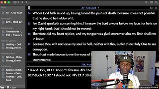 Acts chapter 2 verse 24 through 30