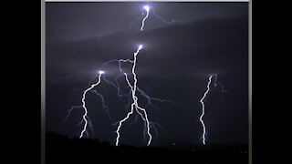 Lots of rain and lightning in Alabama