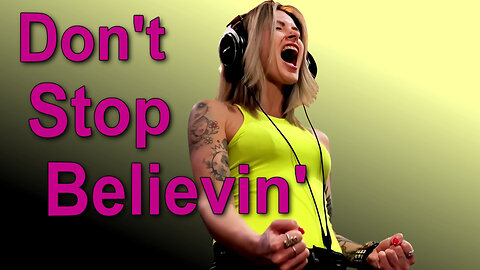 Journey - Don't Stop Believin' - ft. Kati Cher - Ken Tamplin Vocal Academy