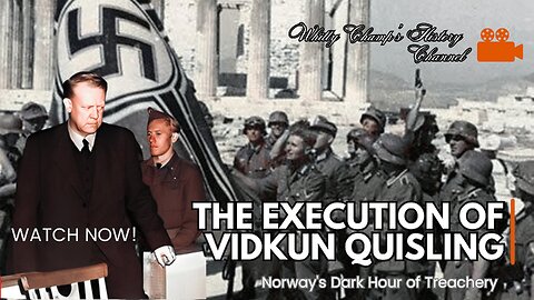 The Execution of Vidkun Quisling: Norway's Dark Hour of Treachery 🔫🇳🇴 #NorwegianHistory #wwii