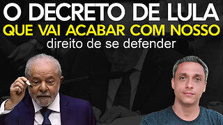 Não costumo fazer vídeos longos mas dessa vez foi necessário. O tenebroso decreto de Lula