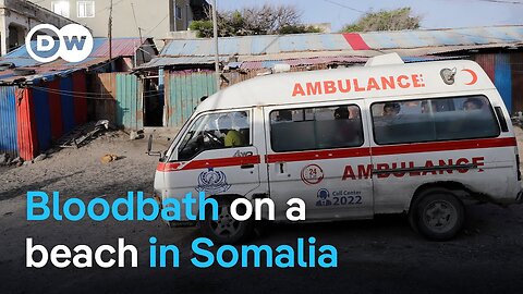 Terrorist suicide attack on a popular beach in the Somali capital Mogadishu | DW News