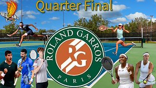 Roland Garros Quarter Final: Gauff Vs Jabeur and Swiatek Vs Vondrousova