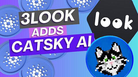 Master the Art of Cat Memecoins with 3Look! CatskyAI stickers now LIVE