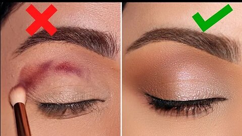 Things you should do to make your eye makeup smooth not patchy!