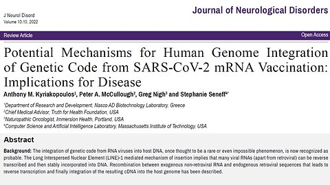 STUDIO: Il vaccino anti-covid può interferire col DNA inducendo effetti genotossici e cancerogeni