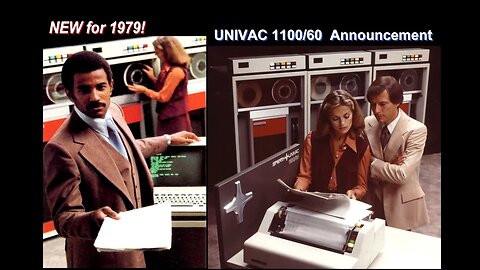 Sperry Univac 1100/60 Mainframe Computer announcement 1979 (Unisys history)