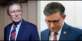 The Epic Fight In House Rep. Thomas Massie VS Speaker Mike Johnson