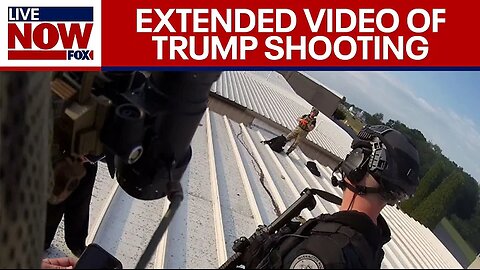 FULL VIDEO: extended bodycam footage of Trump rally shooter released