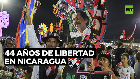 El 44.º aniversario de la Revolución Popular Sandinista en Nicaragua