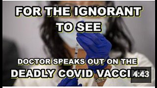 Doctor speaks out - this is what the VAXX does to your body