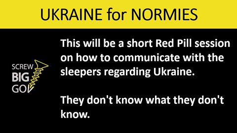 UKRAINE for NORMIES