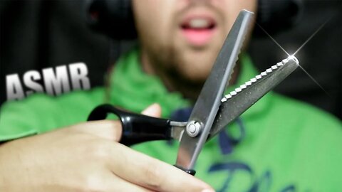 ASMR ✂ SLOW AND INTENSE SCISSORS SOUNDS | CUTTING PAPER | LARGE AND SMALL SCISSORS | NO TALKING