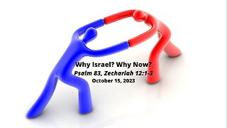 Why Israel? Why Now? - Psalm 83; Zechariah 12:1-3
