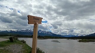 Jasper National Park Of Canada. Camping over in my Van.