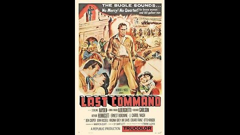 The Last Command 1955 Sterling Hayden & Richard Carlson