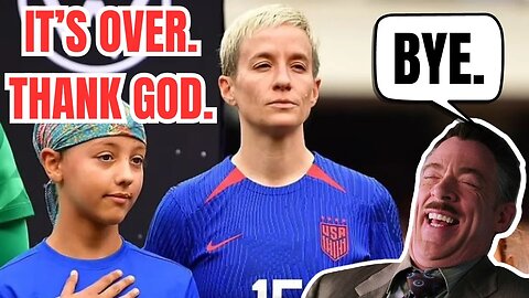 Megan Rapinoe DISRESPECTS National Anthem in LAST USWNT Game! Soccer Fans CRUSH HER on the WAY OUT!