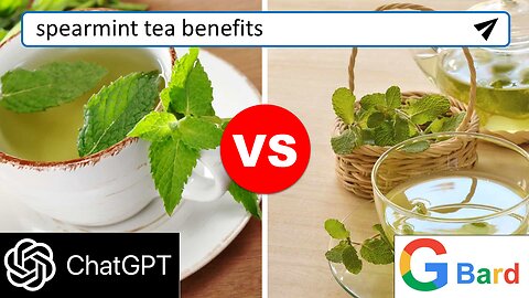ChatGPT vs Google Bard: Spearmint Tea Benefits (Poem)