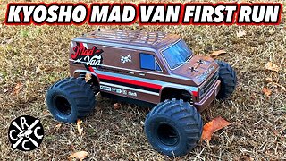 Kyosho Mad Van Speed Run and First Bash